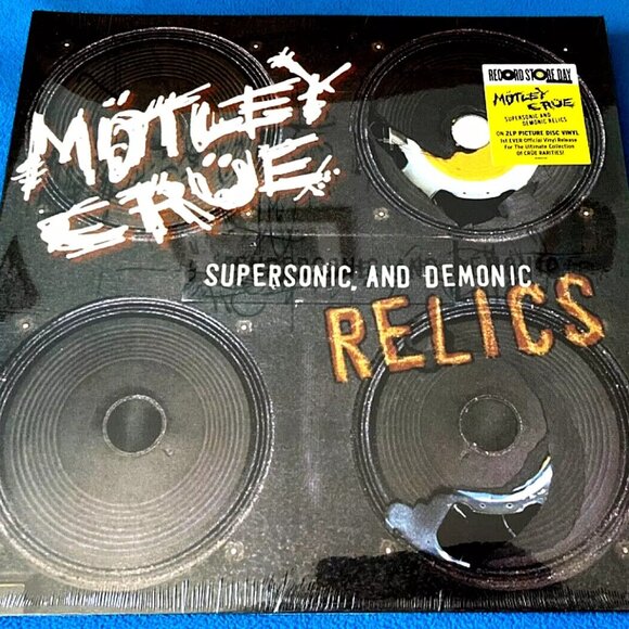Motley Crue Supersonic & Demonic Relics 2-LP ~ Picture Discs ~ RSD 2024 ~ New! - Picture 2 of 3
